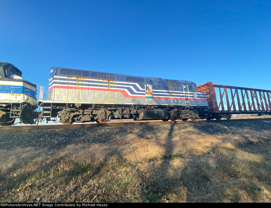 CSX Freight Train at Caseyville IL